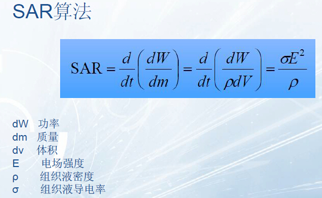 SAR的計算方法